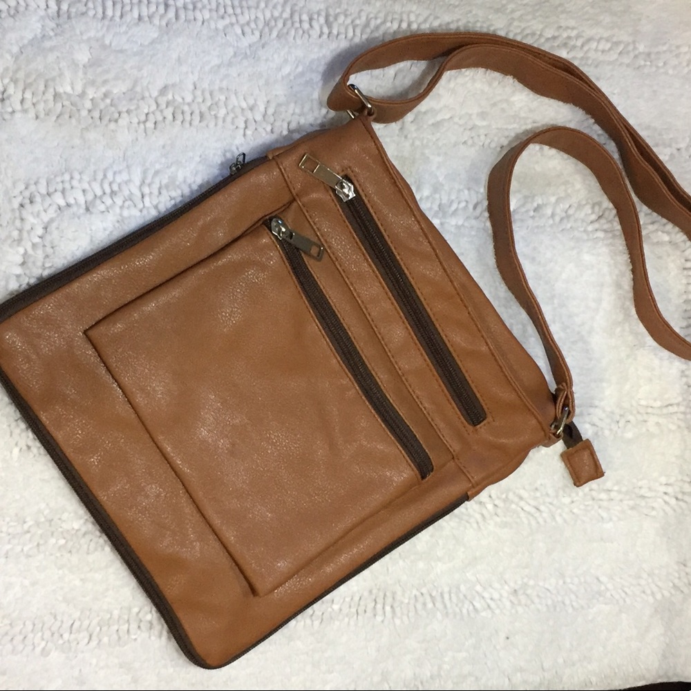 Brownish crossbody bag